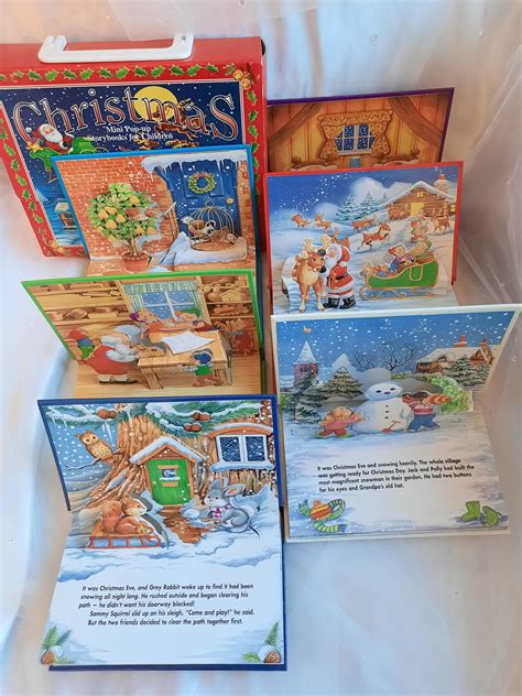 Christmas Mini Pop-up Story Books for Children, 1999 Grandreams Limited ...