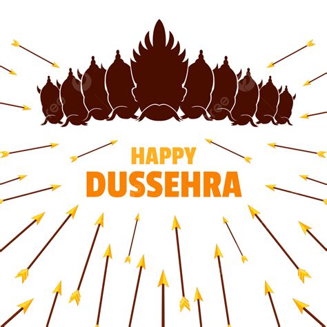 Ravana Dahan Happy Dussehra Navratri And Durga Puja Festival Of India ...