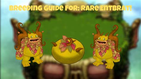 My singing monsters how to breed rare entbrat