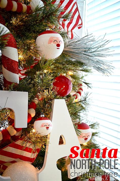 Santa North Pole Christmas Tree and Decorating Ideas