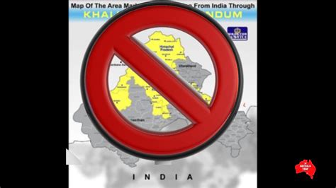 Khalistan map showing 'Shimla' as capital released in Pakistan - The ...