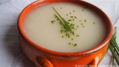 Turnip & Potato Soup (Potage de Navets-Pommes de Terre) | Art of the Home