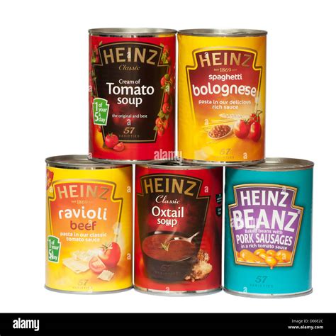 Heinz Tinned Food Stock Photo, Royalty Free Image: 51642148 - Alamy