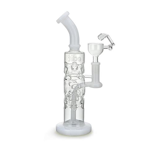 Stemless Swiss Barrel Showerhead Perc Dab Rig with Quartz Honey B