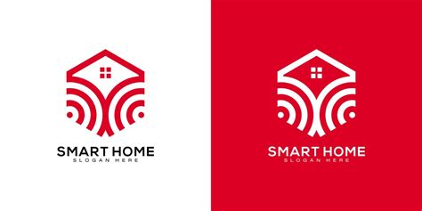 smart home logo vector design template 7988867 Vector Art at Vecteezy