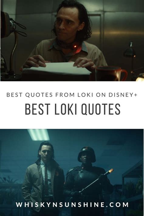 the best quotes from loki on disney + best oki quotes