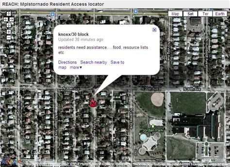 Geo-Located Minneapolis: North Minneapolis Tornado. Google Mapping ...