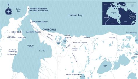 Churchill River Map