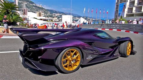 $2.7 Million Apollo IE Hypercar on the road in Monaco! - YouTube