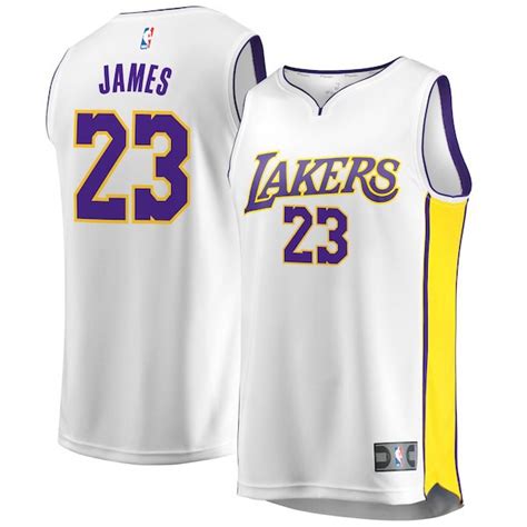 LeBron James LA Lakers Jerseys Nike Shoe Match | SneakerFits.com