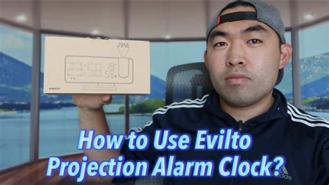 Evilto Projection Alarm Clock User Manual