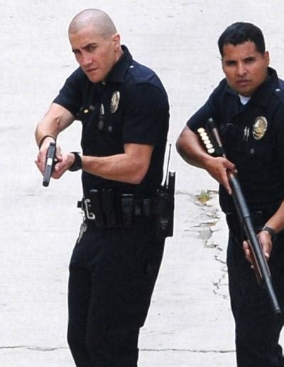 PHOTO: Jake Gyllenhaal Is A Badass Bald Cop In New Movie