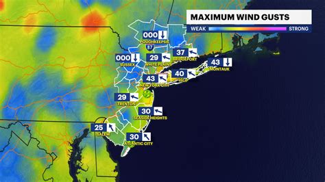 Scattered power outages in New Jersey following heavy rain, windy conditions