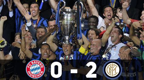 Bayern Munich vs Inter Milan 0-2 UCL Final Highlights (2010) - YouTube