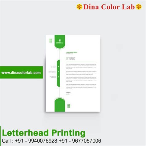 Custom Letterhead Printing