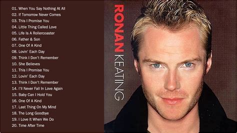 Best Of Songs Ronan Keating - Greatest Hits Full Album Ronan Keating ...