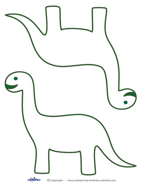 Dinosaur Cutouts Printable