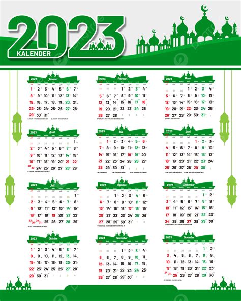 Septiembre 2023 Calendario Hijri Vector Png Calendario Calendario ...