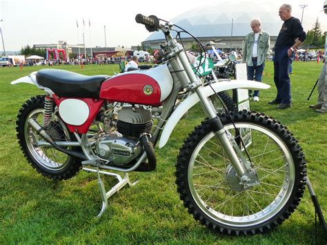 OldMotoDude: 1973 Bultaco 175 Pursang Model 101 MK 6 on display at "The ...