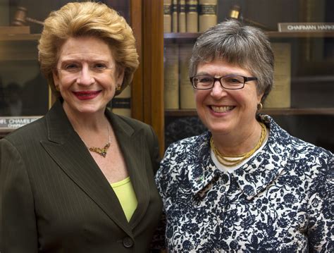 Senator Stabenow meets with a representative of Michigan S… | Flickr