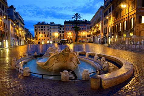 Fountain Barcaccia in Rome | Stock image | Colourbox