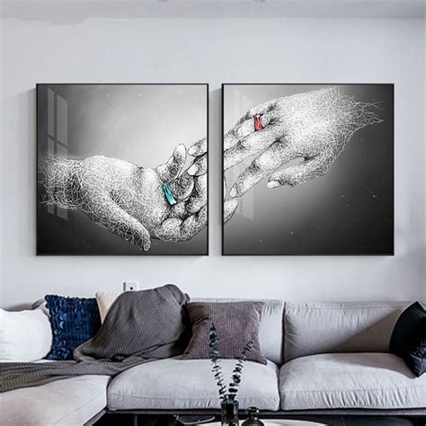 Minimalist Quote Simple ArtAbstract Heart Posters And Prints Modern Canvas Painting Wall ...