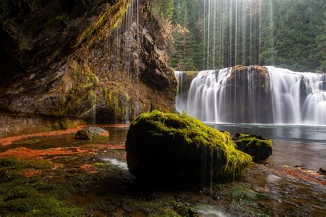 Gifford Pinchot National Forest, USA, Waterfalls, Stones, Crag, Moss, HD Wallpaper | Rare Gallery