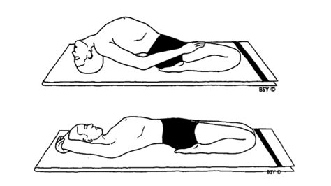 Supta Vajrasana - Sleeping Thunderbolt Pose In Yoga How to do, benefits, precautions