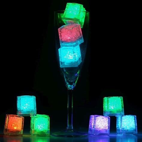 Whisky, Ice Cube Lights, Led Ice Cubes, Wedding Party Centerpieces ...