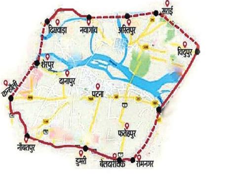 Patna Outer Ring Road Map