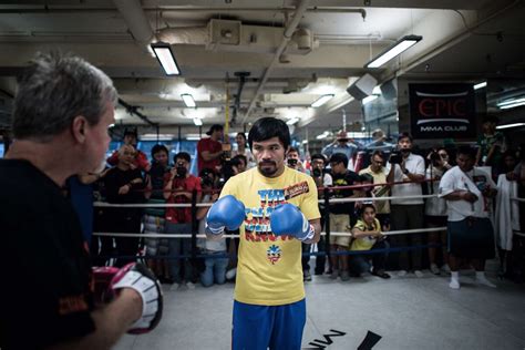 Boxing champion Manny Pacquiao is virtually at home in Macao - Los ...