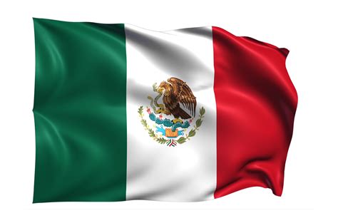 méxico ondeando bandera realista fondo transparente 15309672 PNG