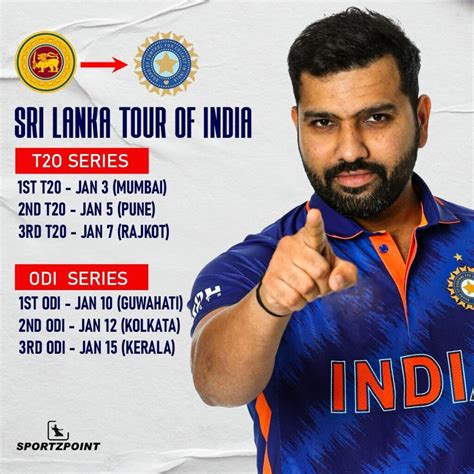 India Tour of Sri Lanka 2023 – Venues, Squads and Live Streaming Details