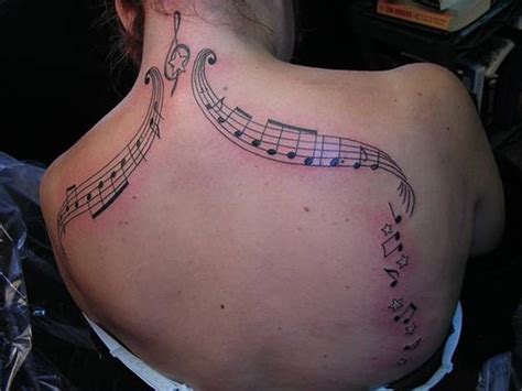 Tribal Tattoos Designs: Music Note Tattoos Designs