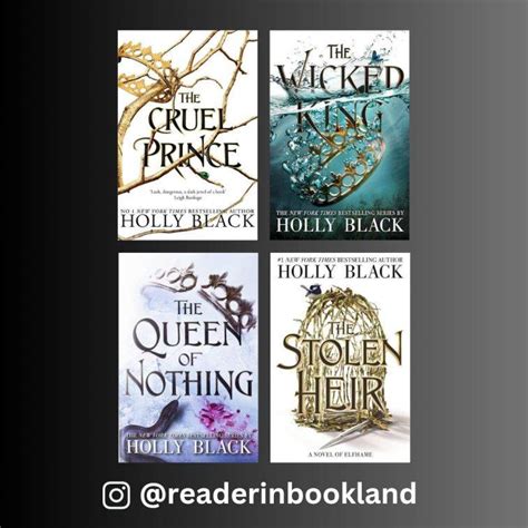 Folk of the Air Series 4 Books set by Holly Black – Reader In Bookland