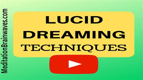 Lucid Dreaming Techniques You Can Try to Have Your First Lucid Dream ...