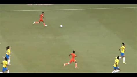 India vs Brazil football goals - YouTube