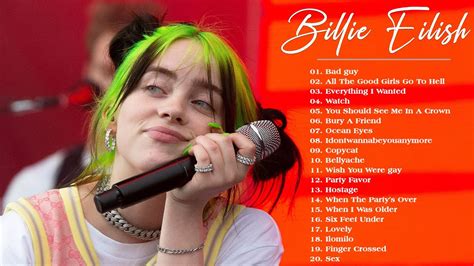 Billie Eilish greatest hits full album 2020 ♫ Top Billie Eilish songs - YouTube