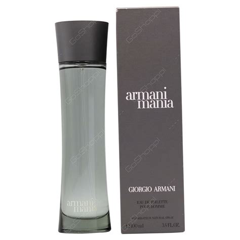 Giorgio Armani Armani Mania For Men Eau De Toilette 100ml - Buy Online