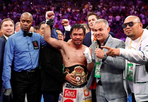 New Year's Day: Manny Pacquiao is now the only fighter to hold world ...