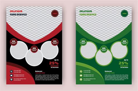 Creative Modern Food Poster 1237690 Vector Art at Vecteezy