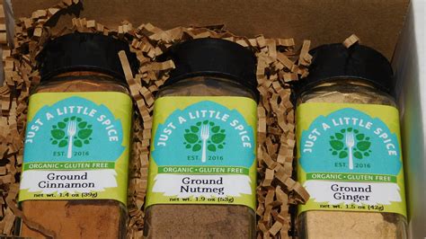 Organic Baking Spices Set of 3 Gluten Free Spice Gluten