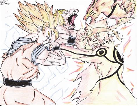 goku vs naruto epic batle by davnarut on DeviantArt