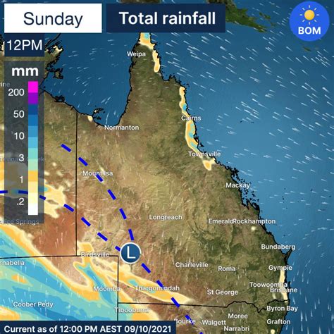 Bureau of Meteorology, Queensland on Twitter: "Rain and storms for our west and south from ...