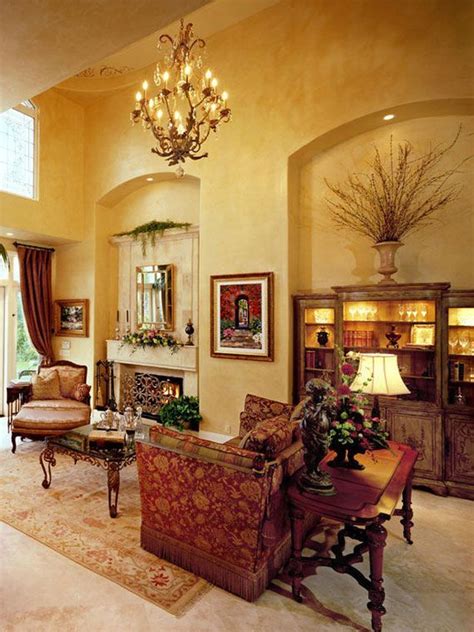 34 Stunning Tuscan Interior Designs • Unique Interior Styles | Tuscan living rooms, Tuscan house ...