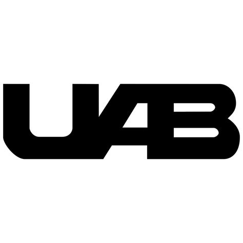 UAB Logo Black and White – Brands Logos