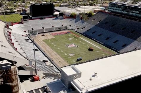 Turf replacement underway at Arizona Stadium | Phoenix Sports Today