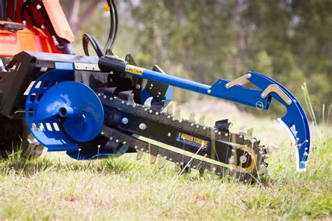 Skid Steer Trencher - Standard Flow - Up to 4ft Deep and 8" Wide