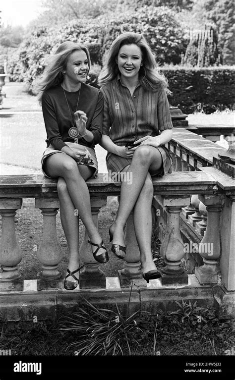 Actresses Hayley Mills and Pippa Steel. 13th May 1967 Stock Photo - Alamy