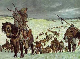 History Trivia - Alemanni cross the frozen Rhine River | Germanic tribes, Ancient warfare, Roman ...